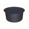 Eurometal Víčko kouřové 120mm t.1,5mm ČER Eurometal Víčko kouřové 120mm t.1,5mm ČER
