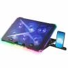 Evolveo Ania 9 RGB, nastavitelný podstavec pro notebook a telefon, posvícení, regulace otáček, ntb 10-17 Evolveo Ania 9 RGB, nastavitelný podstavec pro notebook a telefon, posvícení, regulace otáček, ntb 10-17