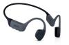 EVOLVEO BoneMax, bezdrátová sluchátka na lícní kosti, MP3 32GB, IPX8, šedé