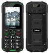 EVOLVEO StrongPhone X5, vodotěsný odolný Dual SIM telefon, černo-zelená