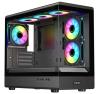 EVOLVEO Ursus, skříň mATX, 6x ARGB ventilátor 120mm, skleněná bočnice + přední panel EVOLVEO Ursus, skříň mATX, 6x ARGB ventilátor 120mm, skleněná bočnice + přední panel