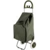 Excellent Houseware Nákupní taška na kolečkách 40 l zelená