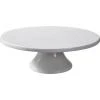 Excellent Houseware Podnos na dort servírovací porcelán 28 cm bílý Excellent Houseware Podnos na dort servírovací porcelán 28 cm bílý