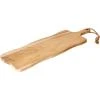Excellent Houseware Prkénko krájecí a servírovací teak s rukojetí 59x20 cm Excellent Houseware Prkénko krájecí a servírovací teak s rukojetí 59x20 cm