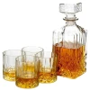 Excellent Houseware Whiskey set karafa + sklenice sada 5 ks křišťálové sklo, 0,9L Excellent Houseware Whiskey set karafa + sklenice sada 5 ks křišťálové sklo, 0,9L