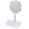 Excellent Kosmetické zrcátko s LED osvětlením a organizérem 18 x 34,5 cm