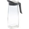Excellent Houseware Skleněná konvice na čaj i vodu 1,5 l šedá