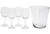 Excellent Sklenice na víno + chladič sada 5 ks