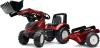 Falk Šlapací traktor 4000 VALTRA S4 s předním nakladačem a vlečkou