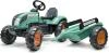 Falk Šlapací traktor 1054AB - Farm Lander s vlečkou - zelený