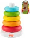 Fisher Price Baby kroužky navlékací stohovací na tyči ECO pro miminko
