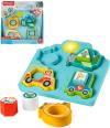 Fisher Price Baby puzzle dopravní prostředky pro miminko Světlo Zvuk