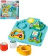 Fisher Price Baby puzzle dopravní prostředky pro miminko Světlo Zvuk