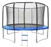 Fitness King Trampolína DELUXE 366 cm + ochranná síť + schůdky