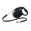 Flexi New Classic Cord M 5 m (20 kg) černá