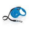 Flexi New Classic pásek XS 3 m (12 kg) modrá