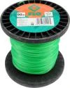 Flo Struna do strunové sekačky hvězdicový průřez 2,0 mm x 90 m zelená Flo Struna do strunové sekačky hvězdicový průřez 2,0 mm x 90 m zelená