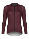 Force CHARM bordó dámský cyklistický dres - dl. rukáv POUZE L (VÝPRODEJ)