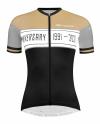 Force ANNIVERSARY LADY černo-zlatý dámský cyklistický dres