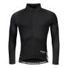 Force SPIKE černo-bílý cyklistický dres - dlouhý rukáv