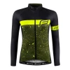 Force SPRAY LADY army-fluo dámský cyklodres - dl. rukáv