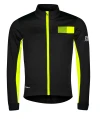 Force FROST černo-fluo pánská softshell cyklobunda POUZE 5XL (VÝPRODEJ)