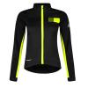 Force FROST černo-fluo dámská softshell cyklobunda Force FROST černo-fluo dámská softshell cyklobunda