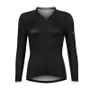 Force GOLD LADY černý dámský cyklodres - dlouhý rukáv POUZE S (VÝPRODEJ)