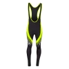 Force F58 černé-fluo cyklokalhoty se šráky a vložkou