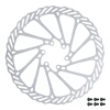 Force Kotouč brzdový -7 180 mm, 6 děr, stříbrný Force Kotouč brzdový -7 180 mm, 6 děr, stříbrný