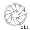 Force Kotouč brzdový Force-2 160 mm, 6 děr, stříbrný