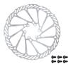 Force Kotouč brzdový Force-2 180 mm, 6 děr, stříbrný