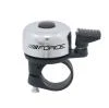 Force MINI Fe/plast 22.2mm paličkový, stříbrný zvonek (VÝPRODEJ)
