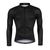 Force PURE černý pánský cyklistický dres - dlouhý rukáv POUZE M (VÝPRODEJ)