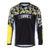 Force RECKLESS černo-žluto-šedý mtb dres - dl. rukáv POUZE M (VÝPRODEJ)