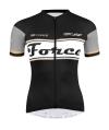 Force RETRO UNI černo-zlatý dres - kr. rukáv