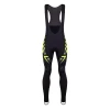 Force SPIKE černo-fluo cyklokalhoty se šráky a vložkou kalhoty