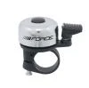 Force MINI Fe/plast 22.2mm paličkový, stříbrný zvonek Force MINI Fe/plast 22.2mm paličkový, stříbrný zvonek