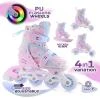 FunActiv ADAPT LED GIRL 4in1 dětské brusle FunActiv ADAPT LED GIRL 4in1 dětské brusle