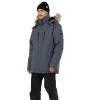 Fundango Spirit Parka Jacket-745-grey heather pánská zimní parka Fundango Spirit Parka Jacket-745-grey heather pánská zimní parka