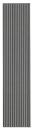 G21 Akustický panel 270x60,5x2,1 cm, tmavě šedý dub