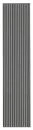 G21 Akustický panel 270x60,5x2,1 cm, tmavě šedý dub