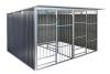 G21 Kotec pro psa KEN 886 - 322 x 275 cm, dvoumístný, šedý