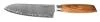 G21 Nůž Gourmet Damascus 17 cm, Santoku, rukojeť zebrawood
