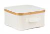 G21 Úložný box 30 x 30 x 15 cm, bambusový s víkem, béžový