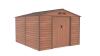 G21 Zahradní domek GAH 884 - 277 x 319 cm, hnědý