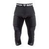 GAMEPATCH PADDED 3/4 TIGHTS WITH FULL PROTECTION BLACK GAMEPATCH PADDED 3/4 TIGHTS WITH FULL PROTECTION BLACK