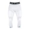 GAMEPATCH PADDED 3/4 TIGHTS WITH FULL PROTECTION WHITE GAMEPATCH PADDED 3/4 TIGHTS WITH FULL PROTECTION WHITE