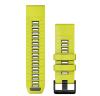 Garmin Řemínek QuickFit 26, silikonový, Amp Yellow/Graphite