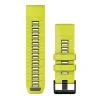 Garmin Řemínek QuickFit 26, silikonový, Amp Yellow/Graphite